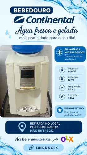 Bebedouro Continental 