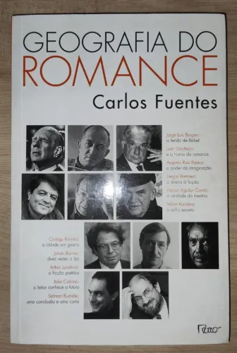 Geografia do Romance - Carlos Fuentes. Livro NOVO!!!