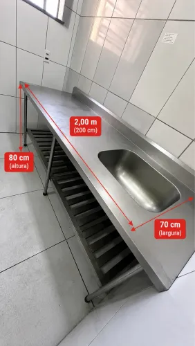 Pia de Inox