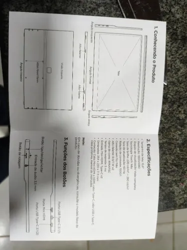Monitor portátil 15,6" Full HD 60Hz