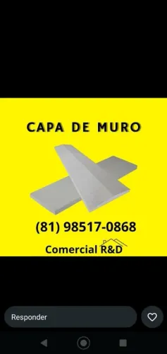 Capa muro pingadeira