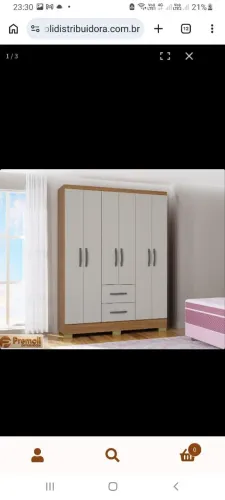 Guarda Roupa Capri temos cama solteiro R$ 290,00 casal 390 reais também