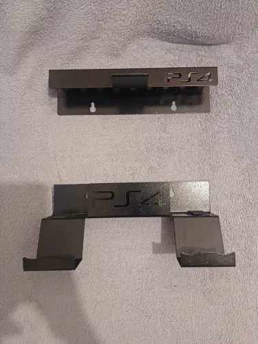 Suporte de Parede para PS4 Slim - Metal Resistente