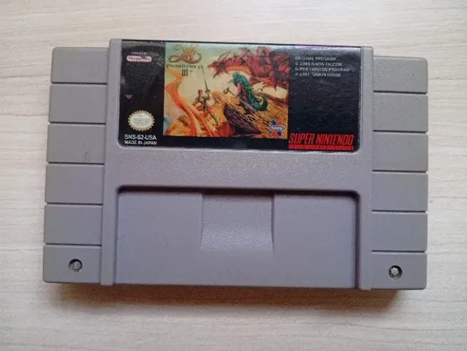 YS 3 Wanderes from Ys ORIGINAL AMERICANO para Super Nintendo
