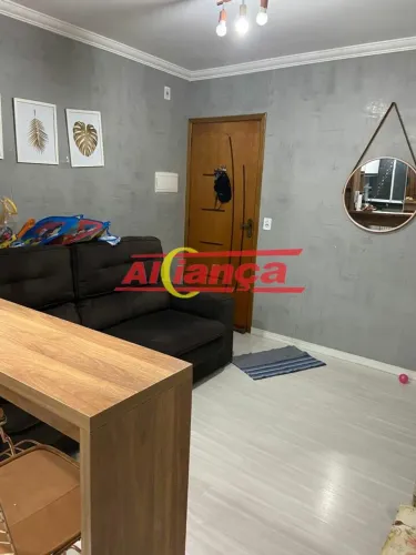 Apartamento com 2 quartos para alugar, 49m² - Mikail II - Guarulhos/SP - Por R$ 1.900,00