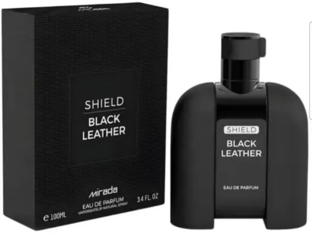 Shield Black Leather - Perfumes Árabes Originais - Fixação Absurda!