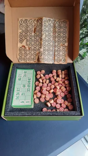 Jogo bingo antigo