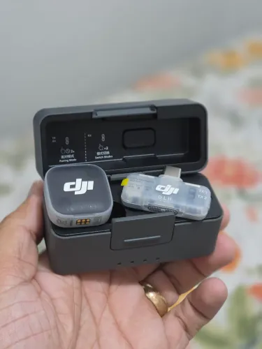 Microfone DJI Mic Mini C - Combo celular Tipo C