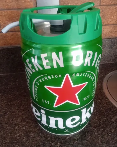 Barril Heineken 5 Litros Vazio