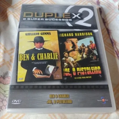 Ben & Charlie + Joe O Pistoleiro - DVD Duplex Faroeste Italianos Lacrado