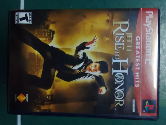 Jogo Ps2 original Rise to Honor com Jet Li 