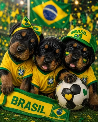 Filhotes de Rottweiler