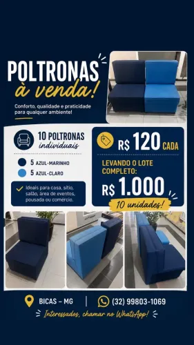 Poltrona, sofá