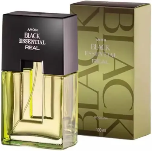Avon Colonia Masculina Black Essential Real - 100 ml 