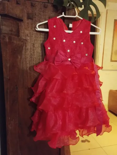 Vestido infantil de festas