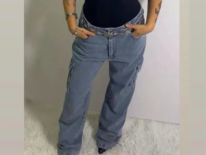 Vendo calça jean nova