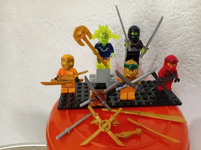Lote de LEGO original Ninja