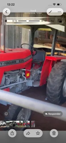 Trator Massey 235 a venda ou troca