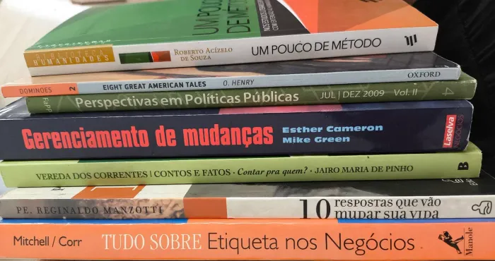 Bulk de livros diversos temas