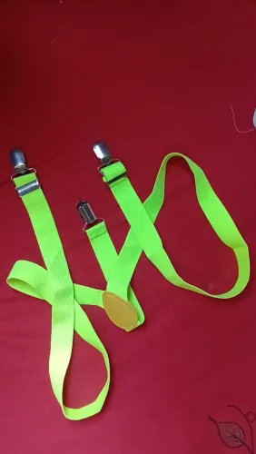 Suspensório neon 