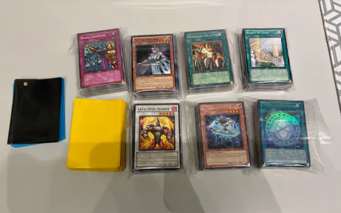 Lote 420 cartas Yugioh