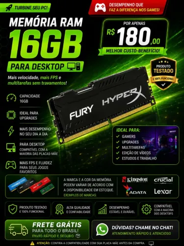Memoria ram 16GB