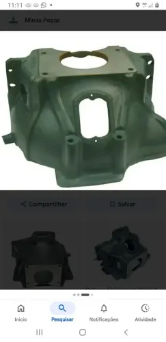 Carcaça de embreagem da MB 608