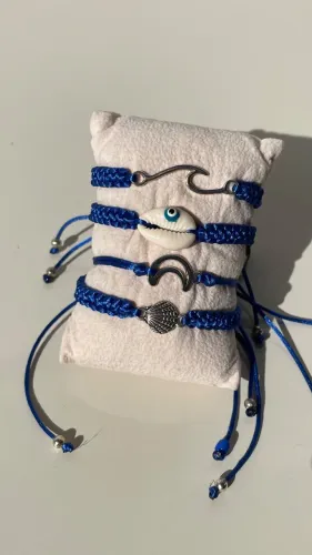 Kit pulseira macrame