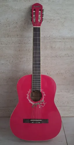 Violão rosa Memphis