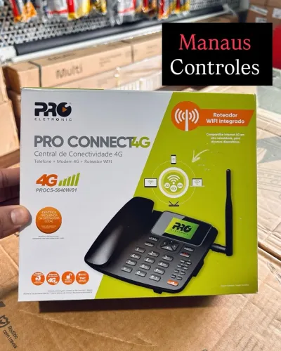Telefone Rural com Roteador Pro Connect 4G - Promoção