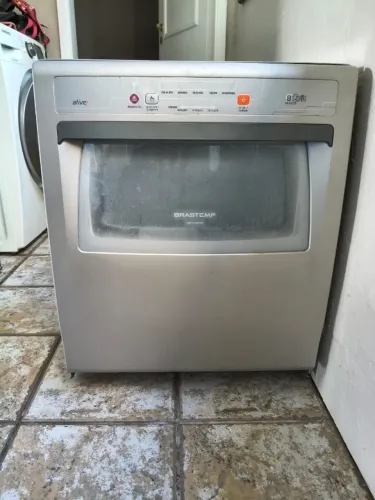 Lava louças brastemp ative 8 serviços cinza