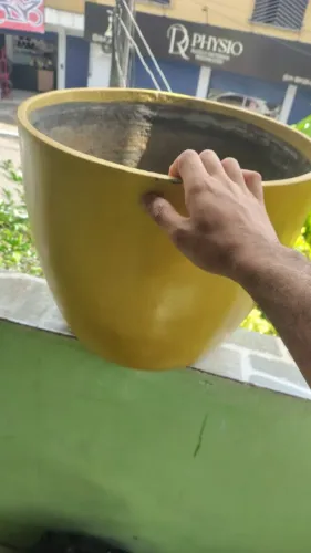 ? Vaso de Cimento Queimado