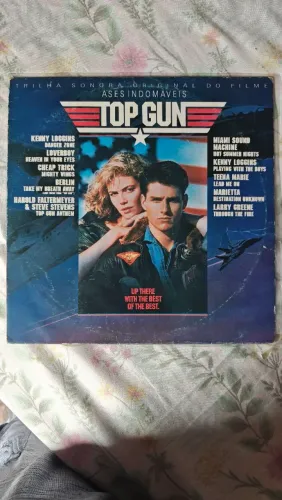 Disco Vinil Top Gun - Ases Indomáveis - Frete grátis 