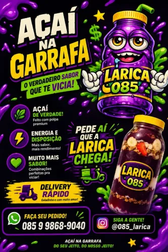 AÇAÍ NA GARRAFA 