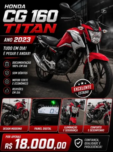 Honda/cg 160 titan 