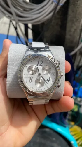 Swatch Feminino Prata