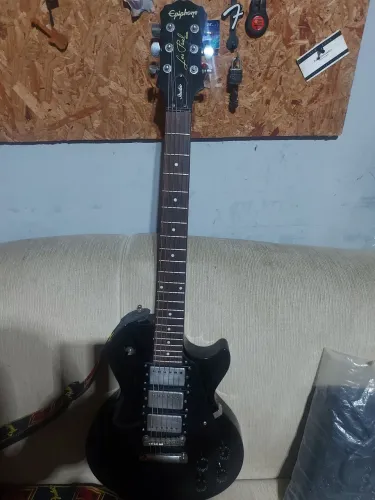 Guitarra epiphone lês Paul Black beauty