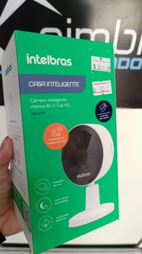 Câmera Inteligente Interna iM1 2MP Intelbras -Wifi FHD +Cartao 32gb - Loja Coimbra Entrega