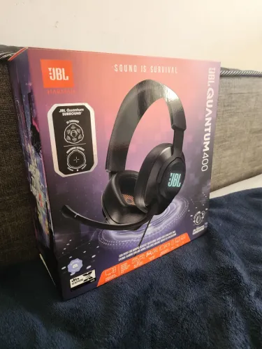 Fone JBL Quantum 400 (novo, lacrado)