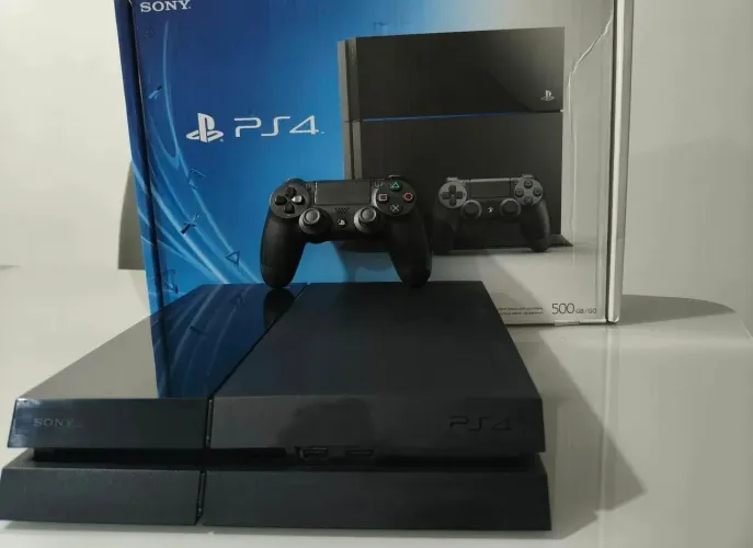 PS4 500gb destravado muito novo com garantia escolha seus jogos