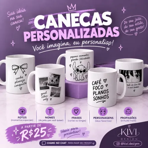 Canecas personalizadas