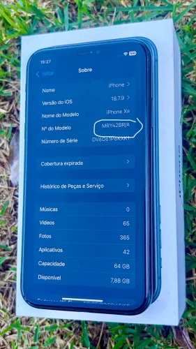 iPhone XR 64 todo original nunca aberto 