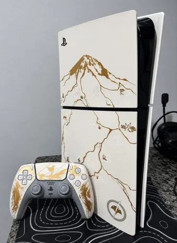 PLAYSTATION 5 EDIÇÃO LIMITADA GHOST OF YOTEI SERVE PARA GTA 6 