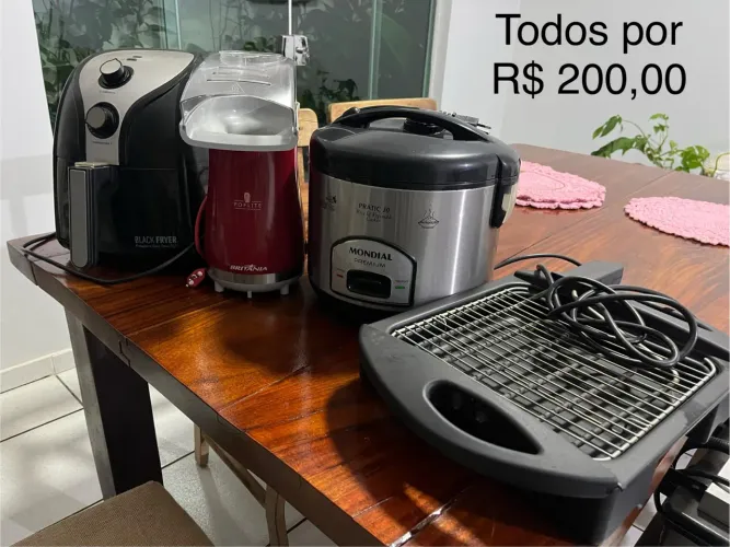 Vários utensílios 
