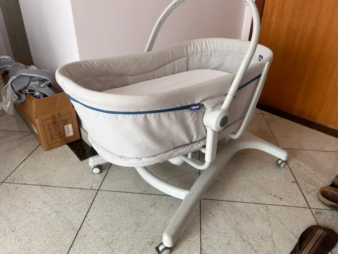 Berço chicco com colchão Ortobom