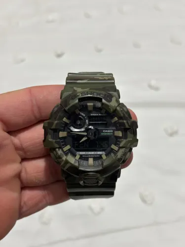 Relógio g-shock verde camuflado
