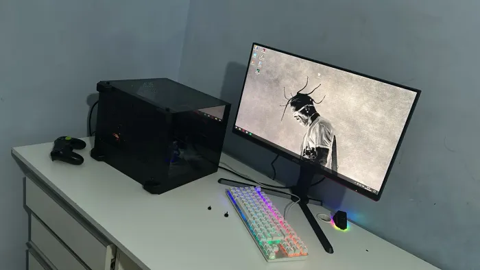 Pc gamer completo rtx 3050, 16gb de ram, ryzen 5 5500