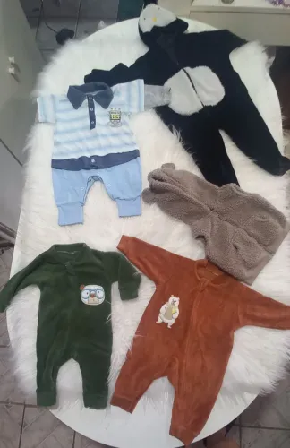 Lote menino veste 2 meses a 8 meses total 36 peças 