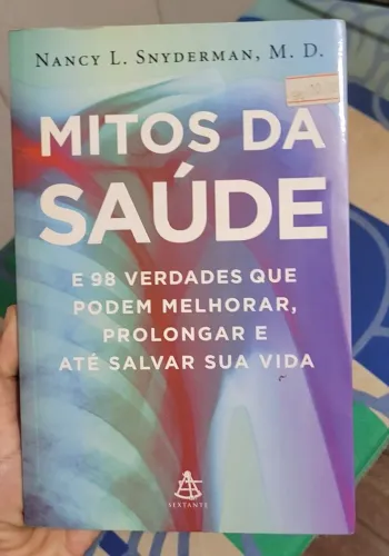 Livro Mitos da Saúde Nancy Snyderman