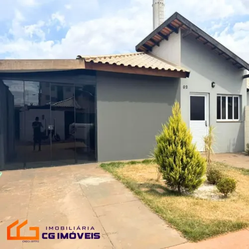 Casa em condomínio á venda com 2 quartos no Jardim Centenário em Campo Grande - MS